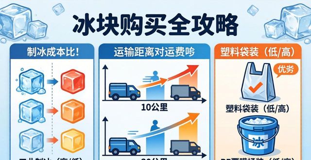 冰块购买全攻略 价格质量与厂家推荐